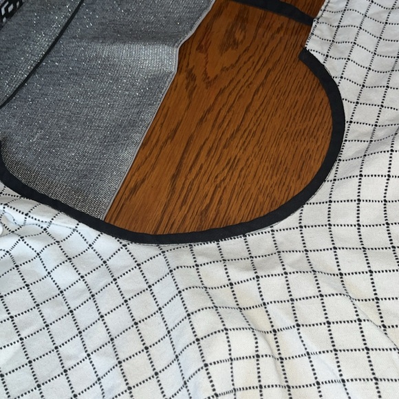 Black & White Christmas Tree Skirt NWOT - Picture 4 of 5